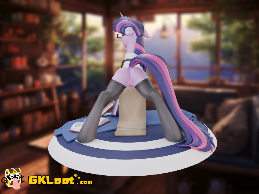 Chao She Studio My Little Pony Twilight Sparkle Statue - View 4 Chao She Studio My Little Pony Twilight Sparkle Statue - View 4