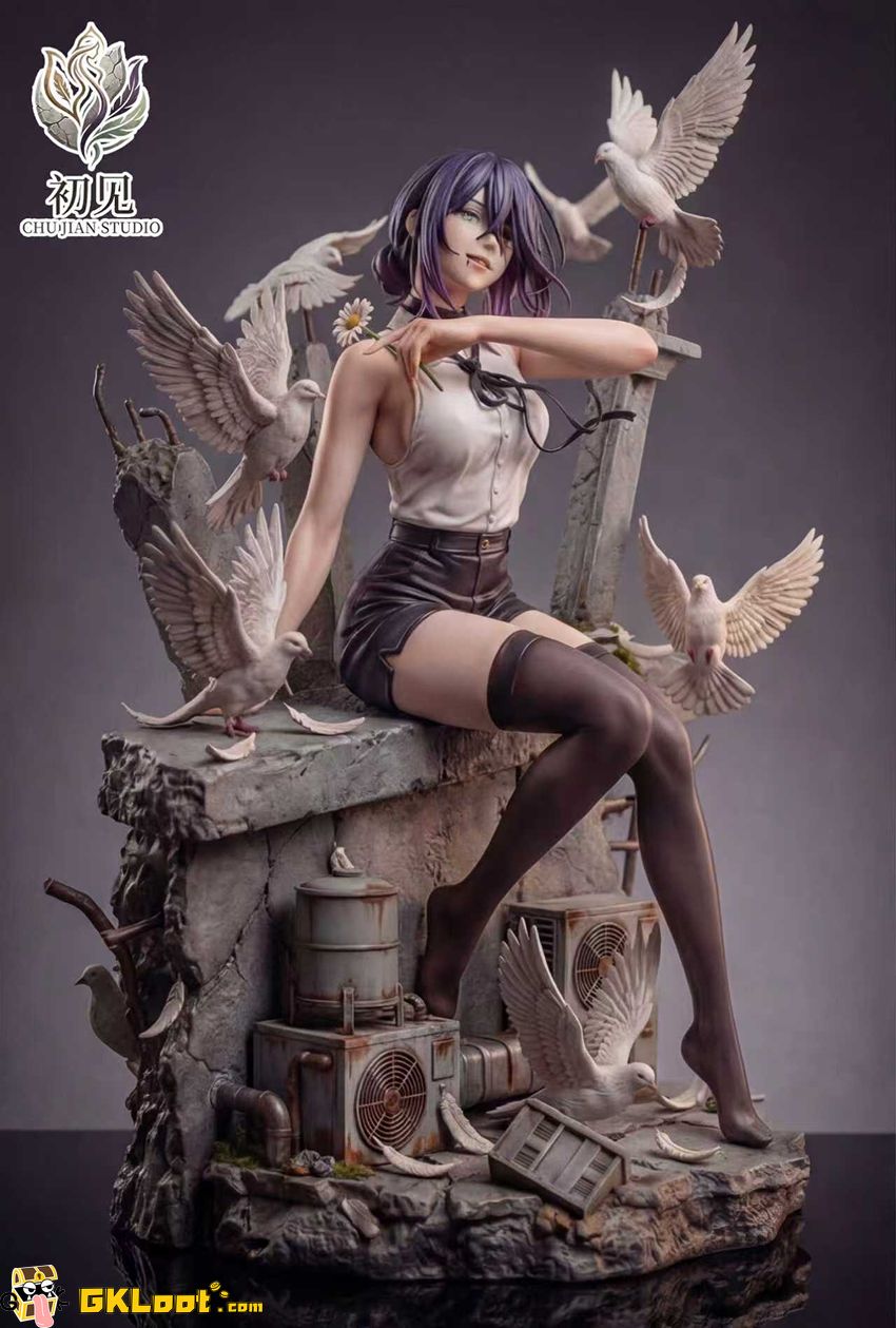 Chu Jian Studio Chainsaw Man Reze Statue - View 1 Chu Jian Studio Chainsaw Man Reze Statue - View 1