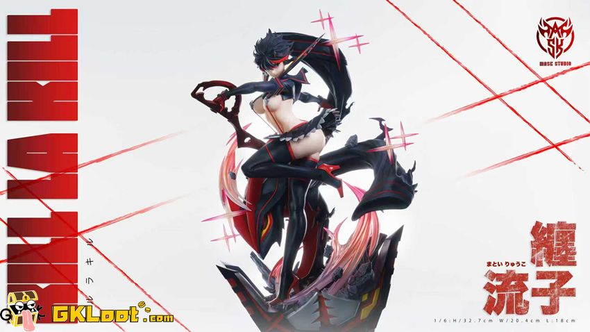 Mask Studio 1/6 Kill La Kill Matoi Ryuuko Statue - View 7 Mask Studio 1/6 Kill La Kill Matoi Ryuuko Statue - View 7