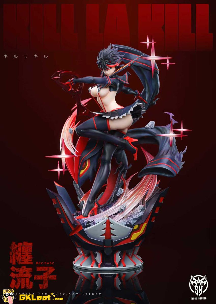Mask Studio 1/6 Kill La Kill Matoi Ryuuko Statue - View 2 Mask Studio 1/6 Kill La Kill Matoi Ryuuko Statue - View 2