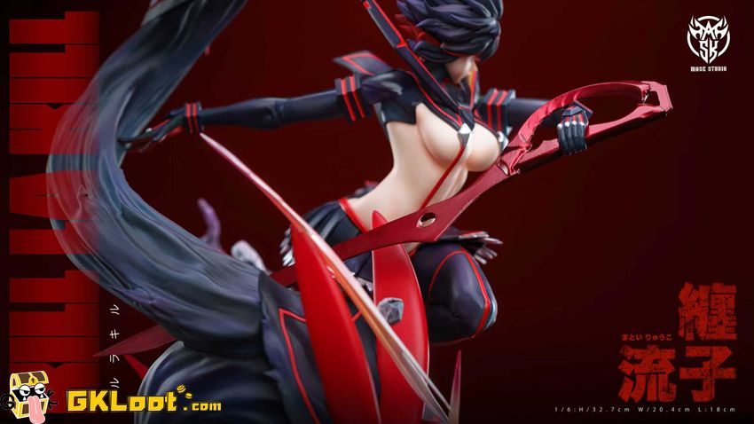 Mask Studio 1/6 Kill La Kill Matoi Ryuuko Statue - View 4 Mask Studio 1/6 Kill La Kill Matoi Ryuuko Statue - View 4