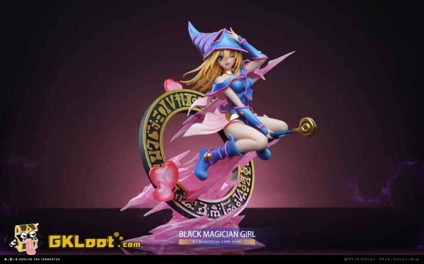 Time Studio 1/6 Yu-Gi-Oh! Dark Magician Girl Statue - View 2 Time Studio 1/6 Yu-Gi-Oh! Dark Magician Girl Statue - View 2