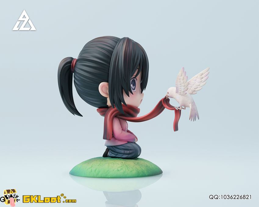 AZ Studio Attack On Titan Mikasa Ackerman Statue - View 3 AZ Studio Attack On Titan Mikasa Ackerman Statue - View 3