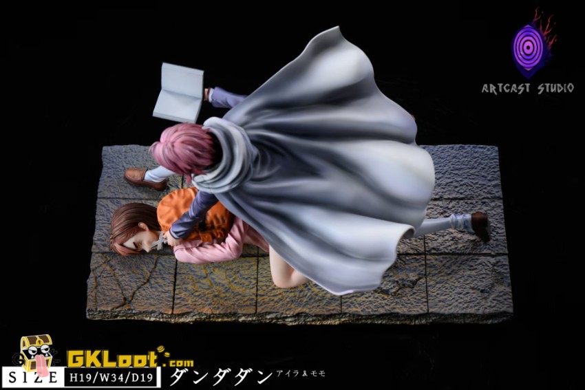 ArtCast Studio Dandadan Momo & Shiratori Aira Statue - View 2 ArtCast Studio Dandadan Momo & Shiratori Aira Statue - View 2