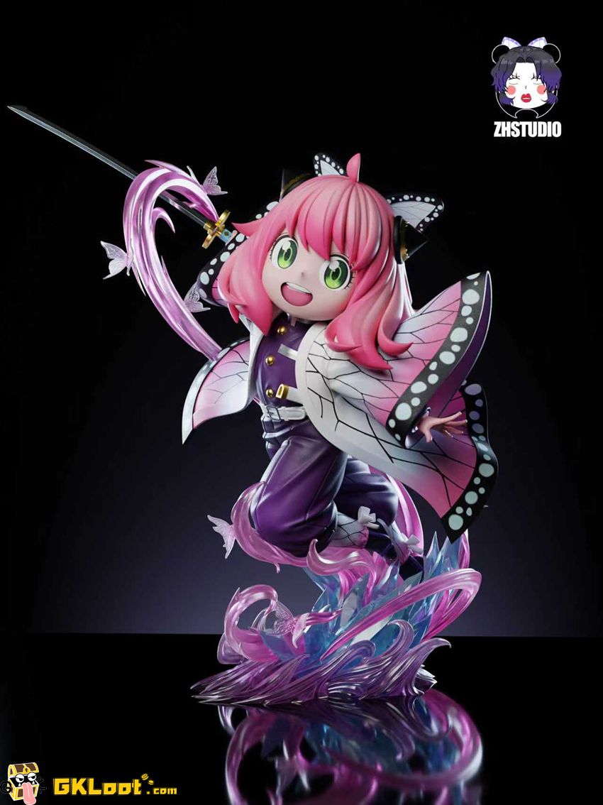ZH Studio Spy × Family Anya Forger Cosplay Kochou Shinobu Statue - View 1 ZH Studio Spy × Family Anya Forger Cosplay Kochou Shinobu Statue - View 1