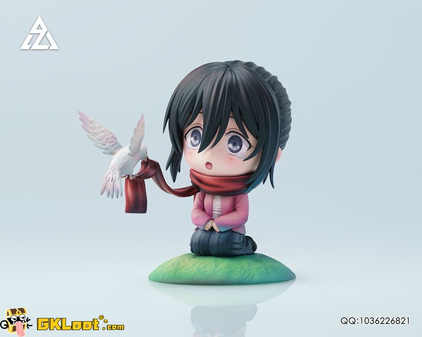AZ Studio Attack On Titan Mikasa Ackerman Statue - View 1 AZ Studio Attack On Titan Mikasa Ackerman Statue - View 1