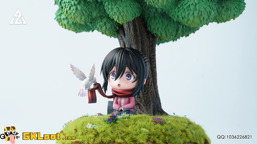 AZ Studio Attack On Titan Mikasa Ackerman Statue - View 8 AZ Studio Attack On Titan Mikasa Ackerman Statue - View 8