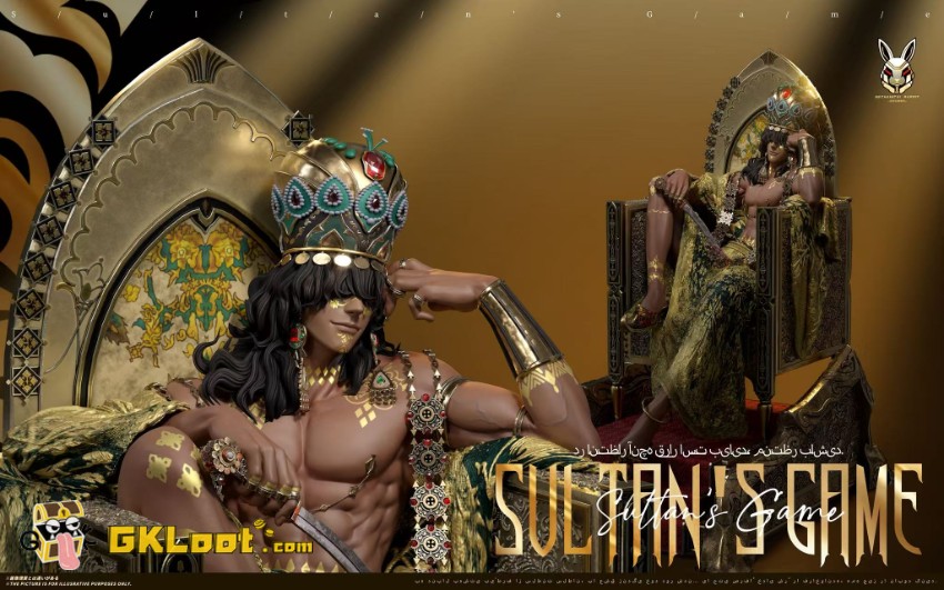Mechanical Rabbit Studio Sultan's Game Sultan Statue - View 8 Mechanical Rabbit Studio Sultan's Game Sultan Statue - View 8