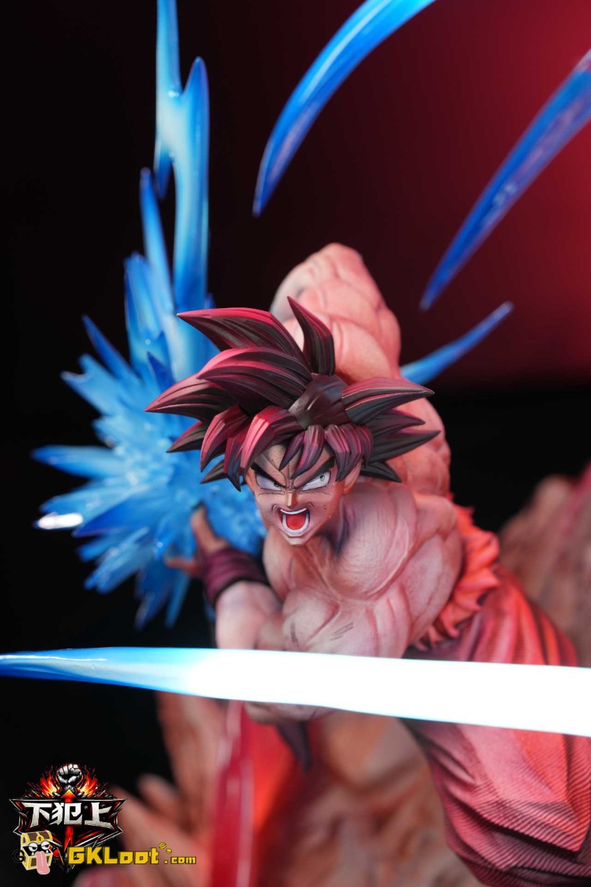 Xia Fan Shang Studio Dragon Ball Son Goku & Vegeta Statue w/ LED - View 10 Xia Fan Shang Studio Dragon Ball Son Goku & Vegeta Statue w/ LED - View 10