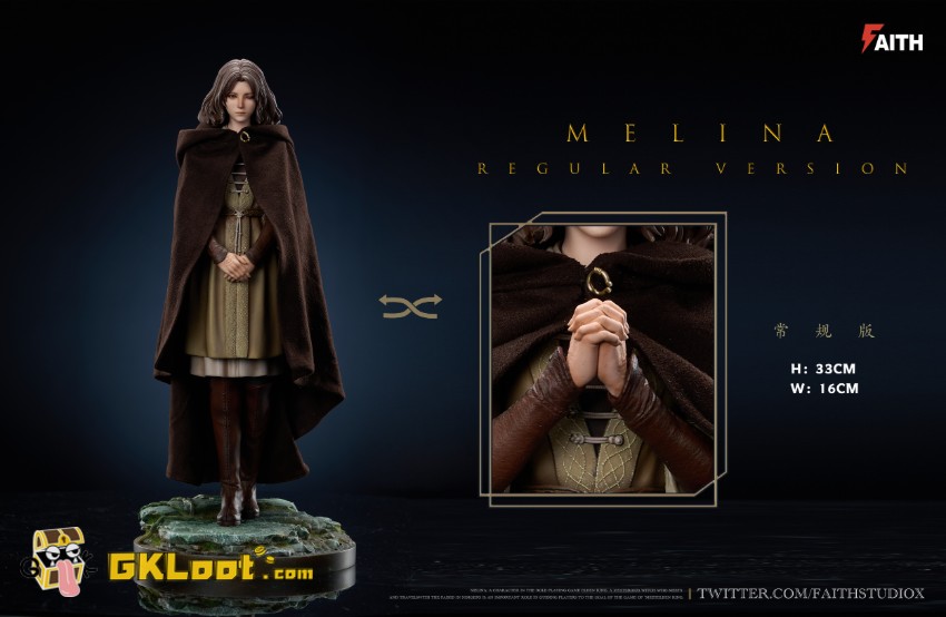 Faith Studio 1/6 Elden Ring Melina Statue - View 9 Faith Studio 1/6 Elden Ring Melina Statue - View 9