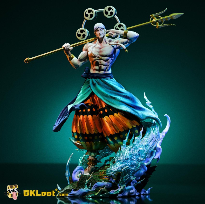 Cai Studio One Piece Enel Statue - View 1 Cai Studio One Piece Enel Statue - View 1