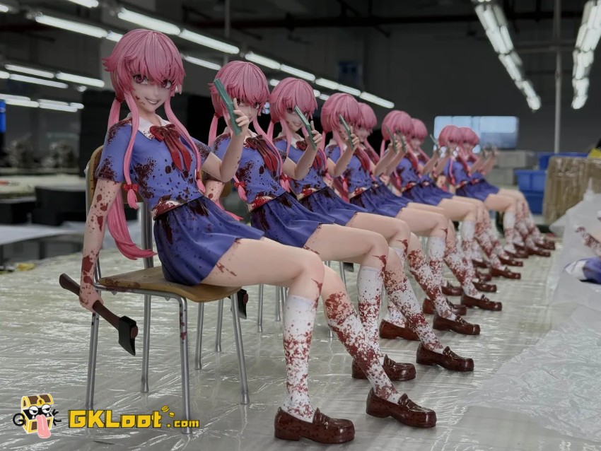 Light Team Studio Future Diary Yuno Gasai Statue - View 1 Light Team Studio Future Diary Yuno Gasai Statue - View 1