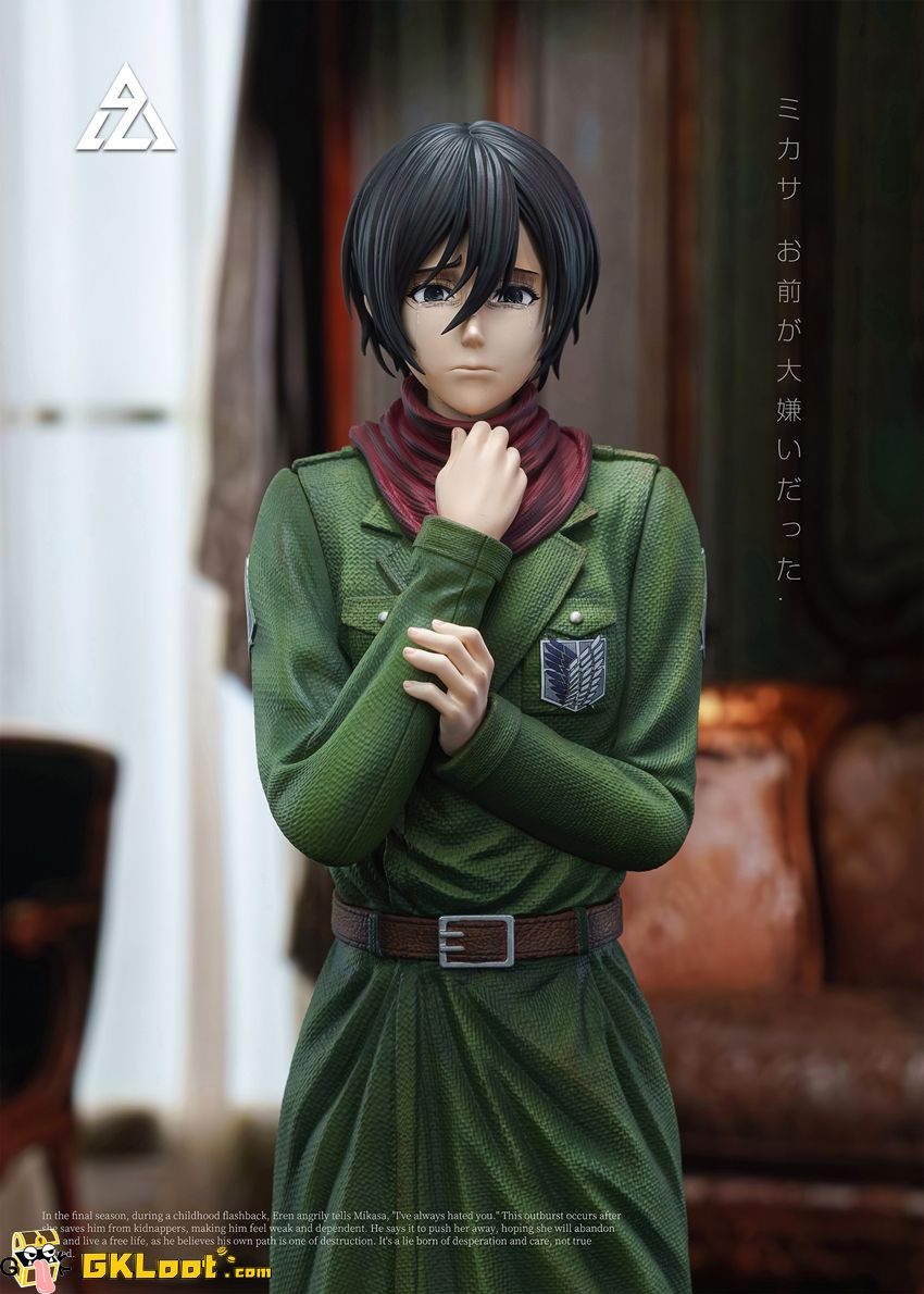 AZ Studio Attack On Titan Mikasa Ackerman Statue - View 7 AZ Studio Attack On Titan Mikasa Ackerman Statue - View 7