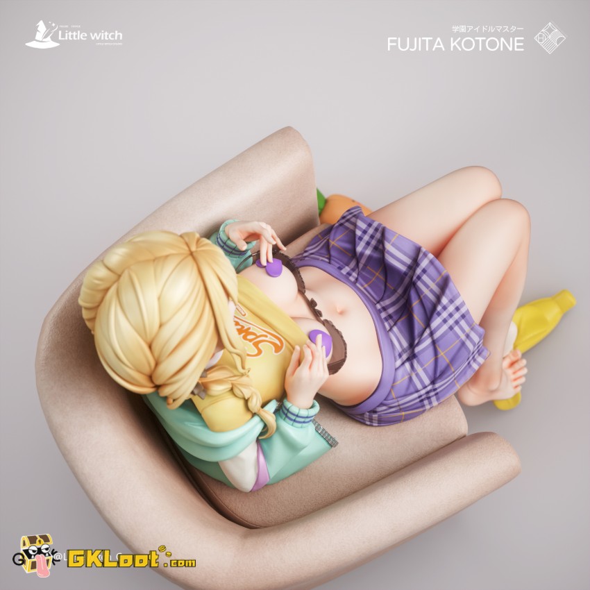 Little Witch Studio 1/6 Gakuen Idolmaster Kotone Fujita Statue - View 5 Little Witch Studio 1/6 Gakuen Idolmaster Kotone Fujita Statue - View 5