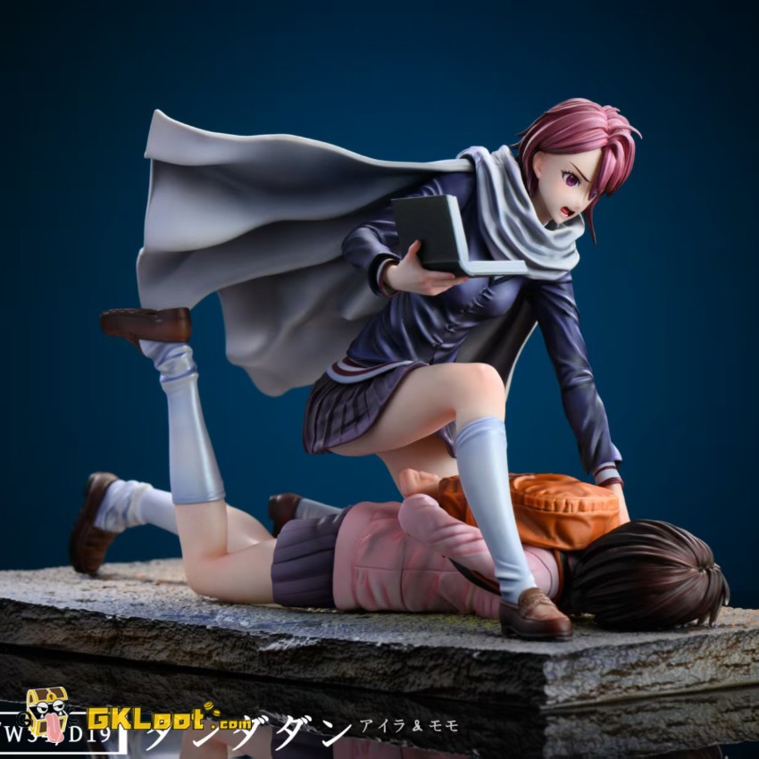 ArtCast Studio Dandadan Momo & Shiratori Aira Statue - View 1 ArtCast Studio Dandadan Momo & Shiratori Aira Statue - View 1
