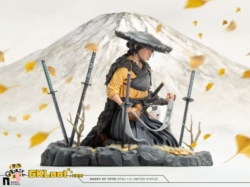 Ronin Studio 1/4 Ghost of Yotei Atsu Statue - View 4 Ronin Studio 1/4 Ghost of Yotei Atsu Statue - View 4