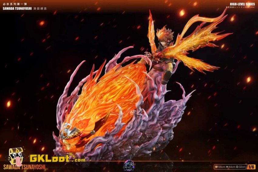 Rhinoceros Studio 1/6 Katekyo Hitman Reborn Tsunayoshi Sawada Statue w/ LED - View 4 Rhinoceros Studio 1/6 Katekyo Hitman Reborn Tsunayoshi Sawada Statue w/ LED - View 4