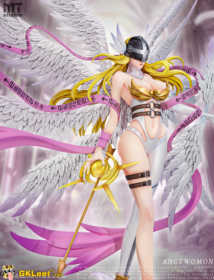 MT Studio Digimon Angewomon Statue - View 4 MT Studio Digimon Angewomon Statue - View 4