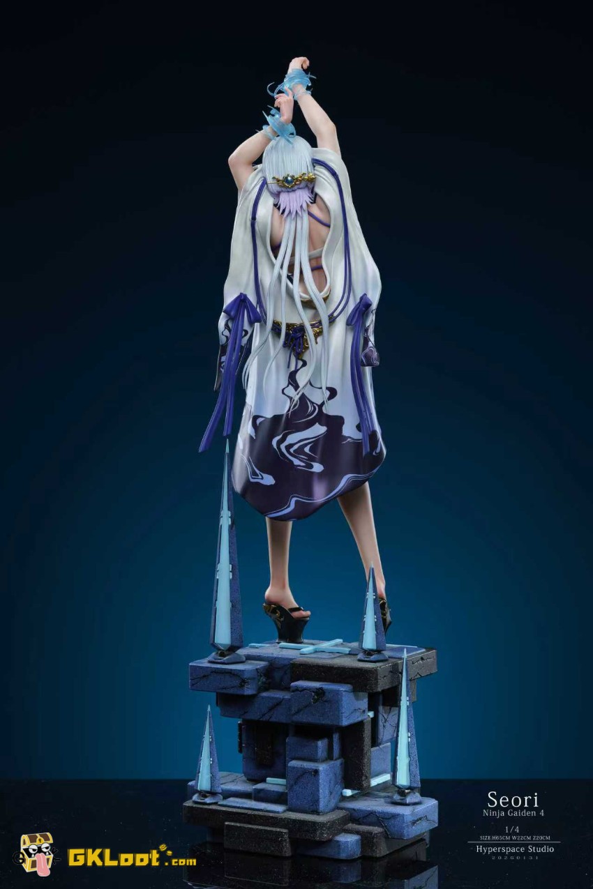 Hyperspace Studio 1/4 Ninja Gaiden Seori Statue w/ LED - View 4 Hyperspace Studio 1/4 Ninja Gaiden Seori Statue w/ LED - View 4