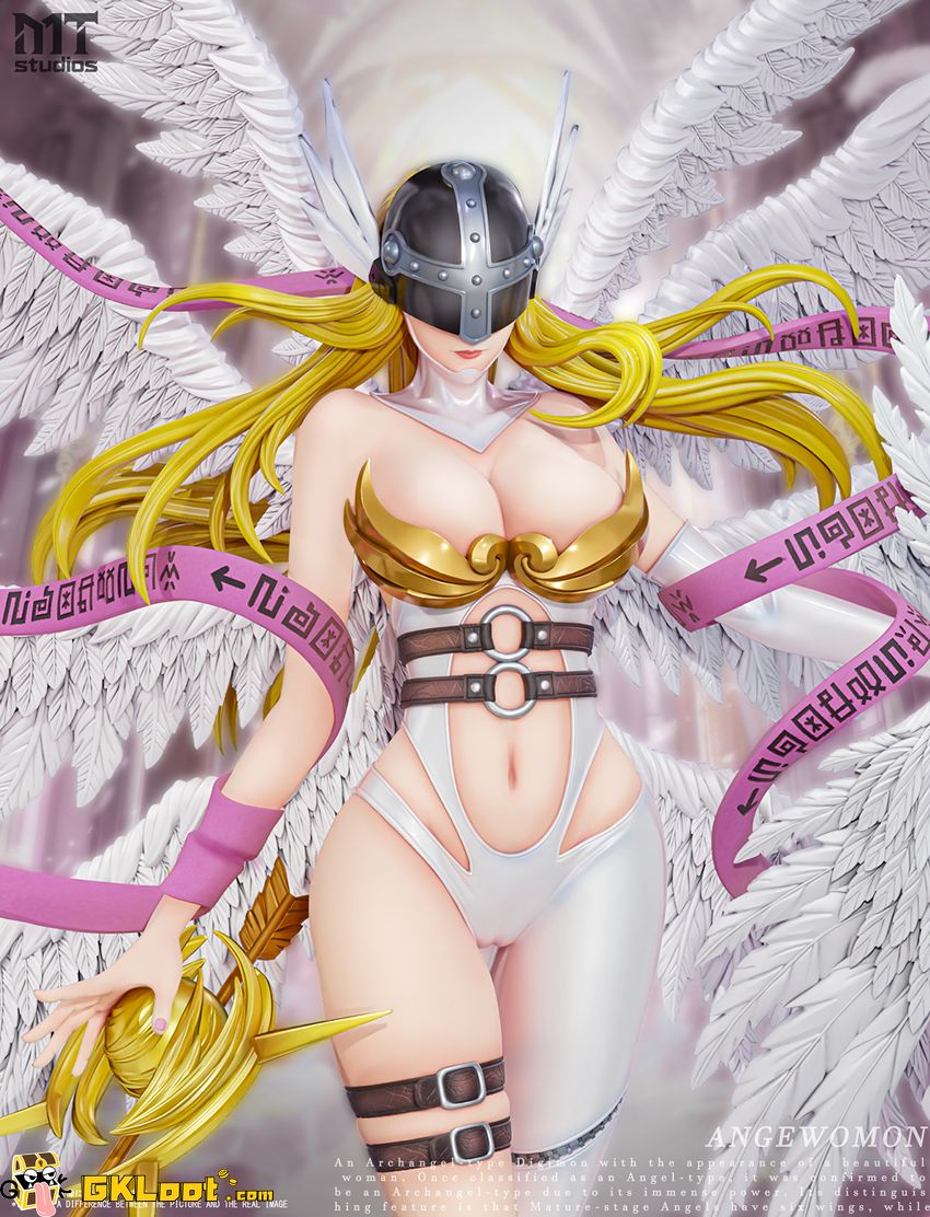 MT Studio Digimon Angewomon Statue - View 3 MT Studio Digimon Angewomon Statue - View 3