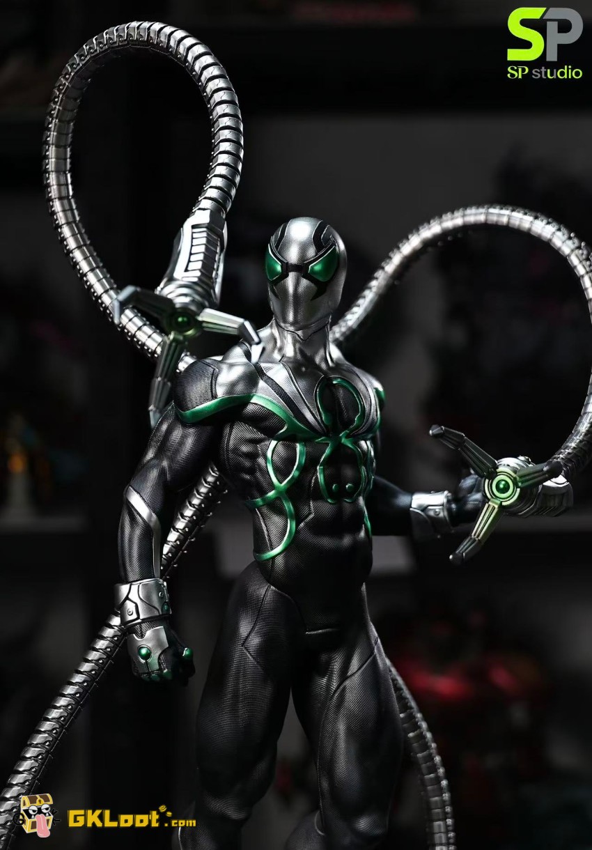 SP Studio 1/4 Marvel Comics Spider Man Statue w/ LED - View 10 SP Studio 1/4 Marvel Comics Spider Man Statue w/ LED - View 10