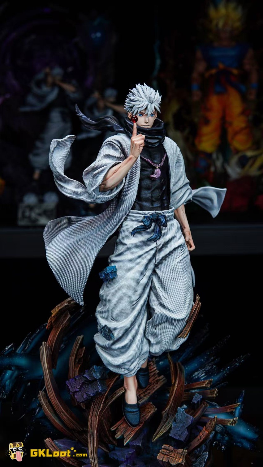 JJking Studio 1/6 Jujutsu Kaisen Satoru Gojo Statue - View 10 JJking Studio 1/6 Jujutsu Kaisen Satoru Gojo Statue - View 10