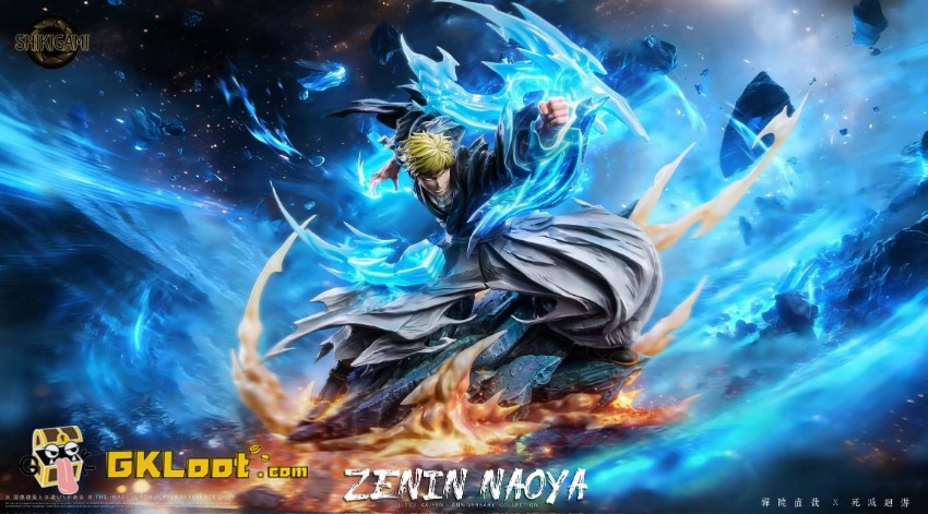 SHIKIGAMI Studio 1/6 Jujutsu Kaisen Naoya Zenin Statue - View 2 SHIKIGAMI Studio 1/6 Jujutsu Kaisen Naoya Zenin Statue - View 2