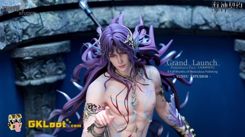 Yunyu Studio 1/6 Love and Deepspace Rafayel Statue - View 4 Yunyu Studio 1/6 Love and Deepspace Rafayel Statue - View 4