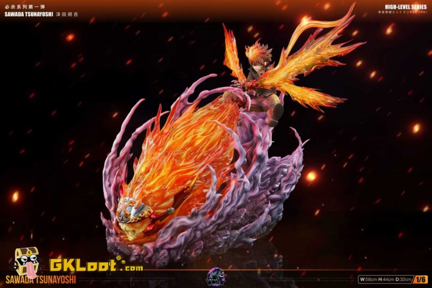 Rhinoceros Studio 1/6 Katekyo Hitman Reborn Tsunayoshi Sawada Statue w/ LED - View 3 Rhinoceros Studio 1/6 Katekyo Hitman Reborn Tsunayoshi Sawada Statue w/ LED - View 3