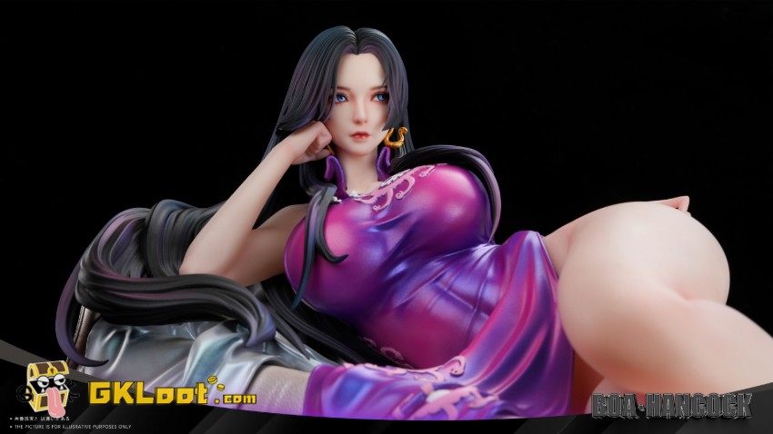 Raven Studio One Piece 1/4 One Piece Boa Hancock Statue - View 6 Raven Studio One Piece 1/4 One Piece Boa Hancock Statue - View 6