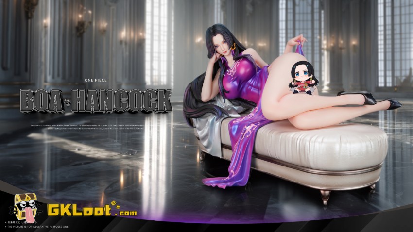 Raven Studio One Piece 1/4 One Piece Boa Hancock Statue - View 2 Raven Studio One Piece 1/4 One Piece Boa Hancock Statue - View 2
