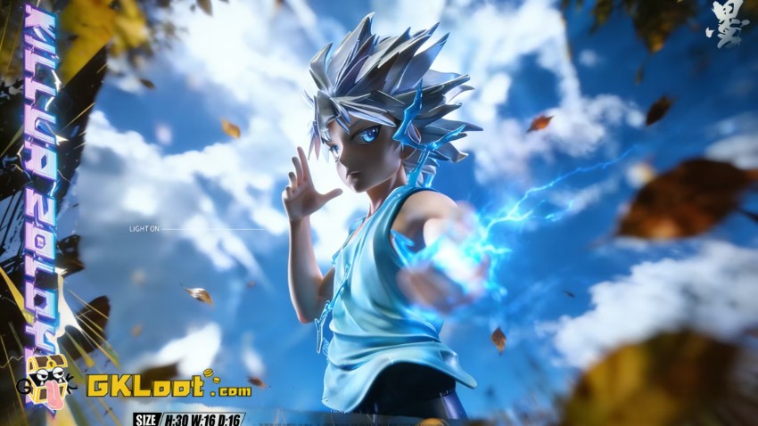 INK Studio 1/6 Hunter × Hunter Killua Zoldyck Statue - View 2 INK Studio 1/6 Hunter × Hunter Killua Zoldyck Statue - View 2