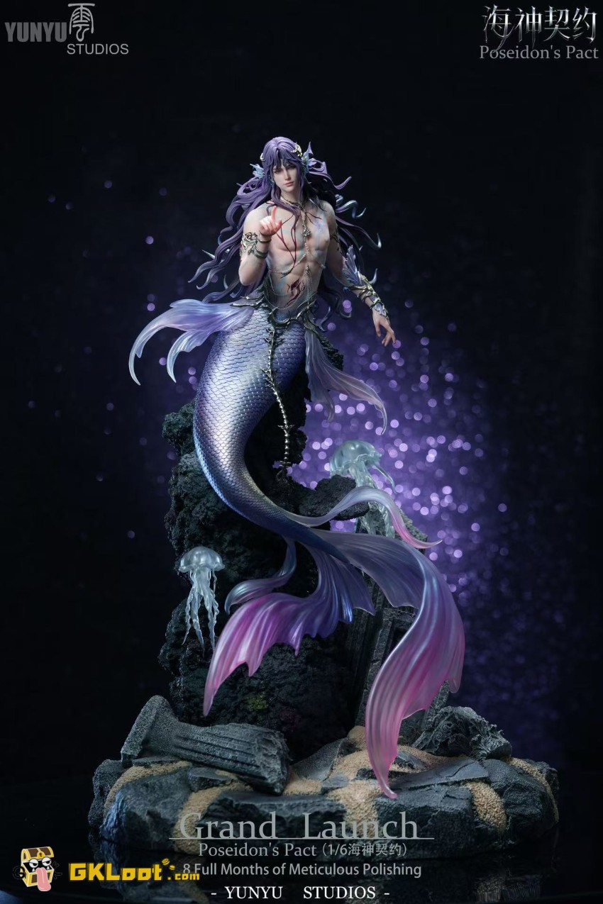 Yunyu Studio 1/6 Love and Deepspace Rafayel Statue - View 21 Yunyu Studio 1/6 Love and Deepspace Rafayel Statue - View 21