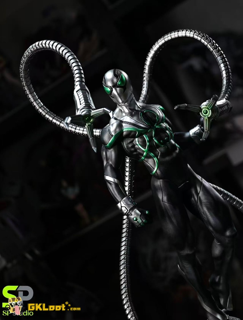 SP Studio 1/4 Marvel Comics Spider Man Statue w/ LED - View 7 SP Studio 1/4 Marvel Comics Spider Man Statue w/ LED - View 7