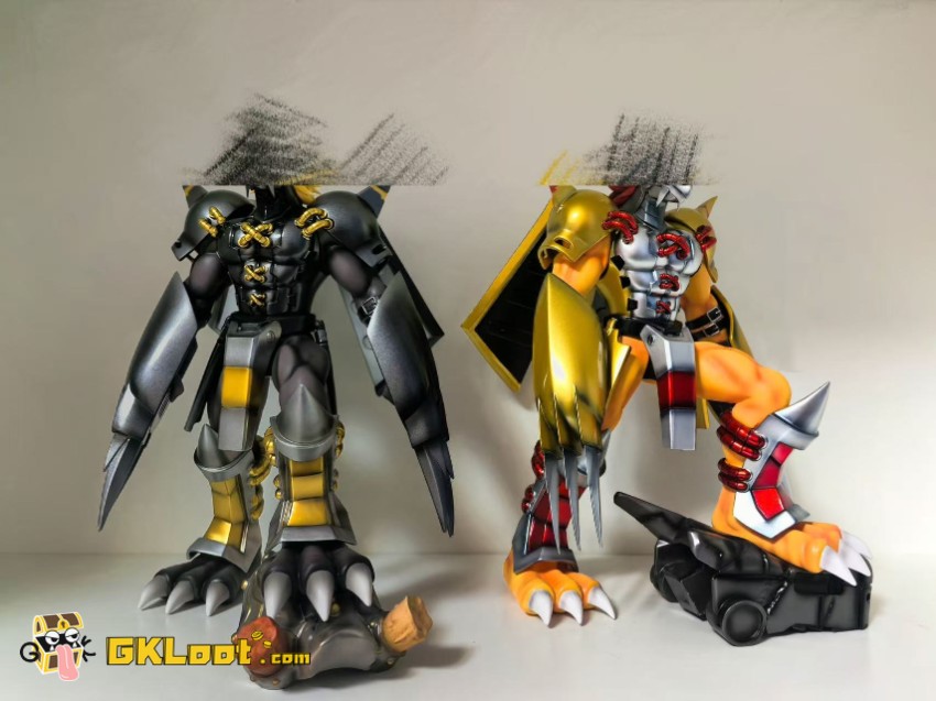 Hudie Studio Digimon War Greymon Statue - View 3 Hudie Studio Digimon War Greymon Statue - View 3