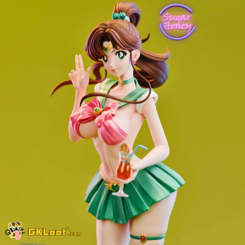 SH-KINO Makoto Kino Statue - View 1 SH-KINO Sugar Honey Studio Makoto Kino Statue (Sailor Moon) photo - overall view (View 1), 1/6, Pre-Order.