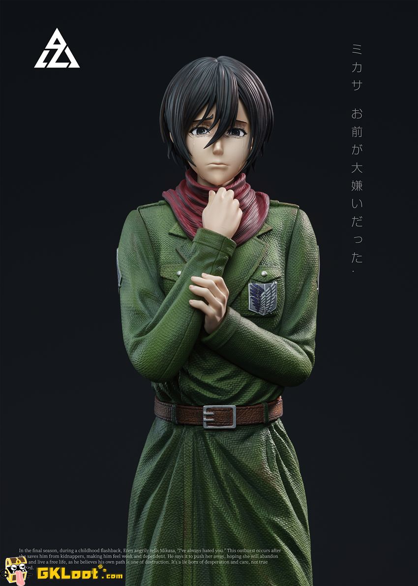 AZ Studio Attack On Titan Mikasa Ackerman Statue - View 3 AZ Studio Attack On Titan Mikasa Ackerman Statue - View 3