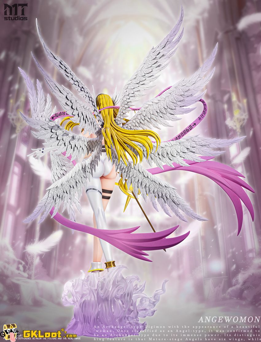 MT Studio Digimon Angewomon Statue - View 2 MT Studio Digimon Angewomon Statue - View 2