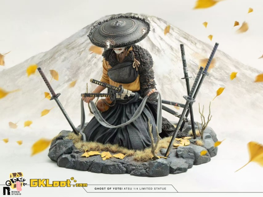 Ronin Studio 1/4 Ghost of Yotei Atsu Statue - View 8 Ronin Studio 1/4 Ghost of Yotei Atsu Statue - View 8
