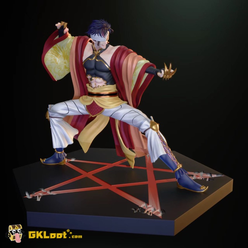 Yun Yi Studio 1/6 Record of Ragnarok Qin Shi Huang Statue - View 3 Yun Yi Studio 1/6 Record of Ragnarok Qin Shi Huang Statue - View 3