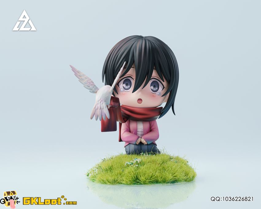 AZ Studio Attack On Titan Mikasa Ackerman Statue - View 6 AZ Studio Attack On Titan Mikasa Ackerman Statue - View 6