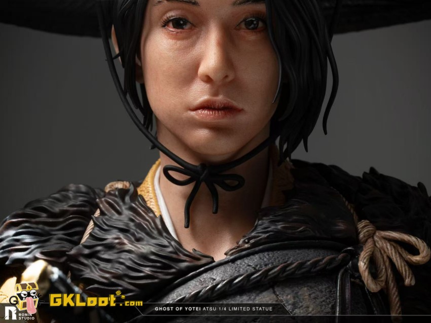 Ronin Studio 1/4 Ghost of Yotei Atsu Statue - View 15 Ronin Studio 1/4 Ghost of Yotei Atsu Statue - View 15