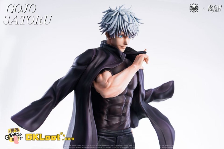 ZanyJoke & FANTASY Studio Jujutsu Kaisen Satoru Gojo Statue w/ LED - View 8 ZanyJoke & FANTASY Studio Jujutsu Kaisen Satoru Gojo Statue w/ LED - View 8