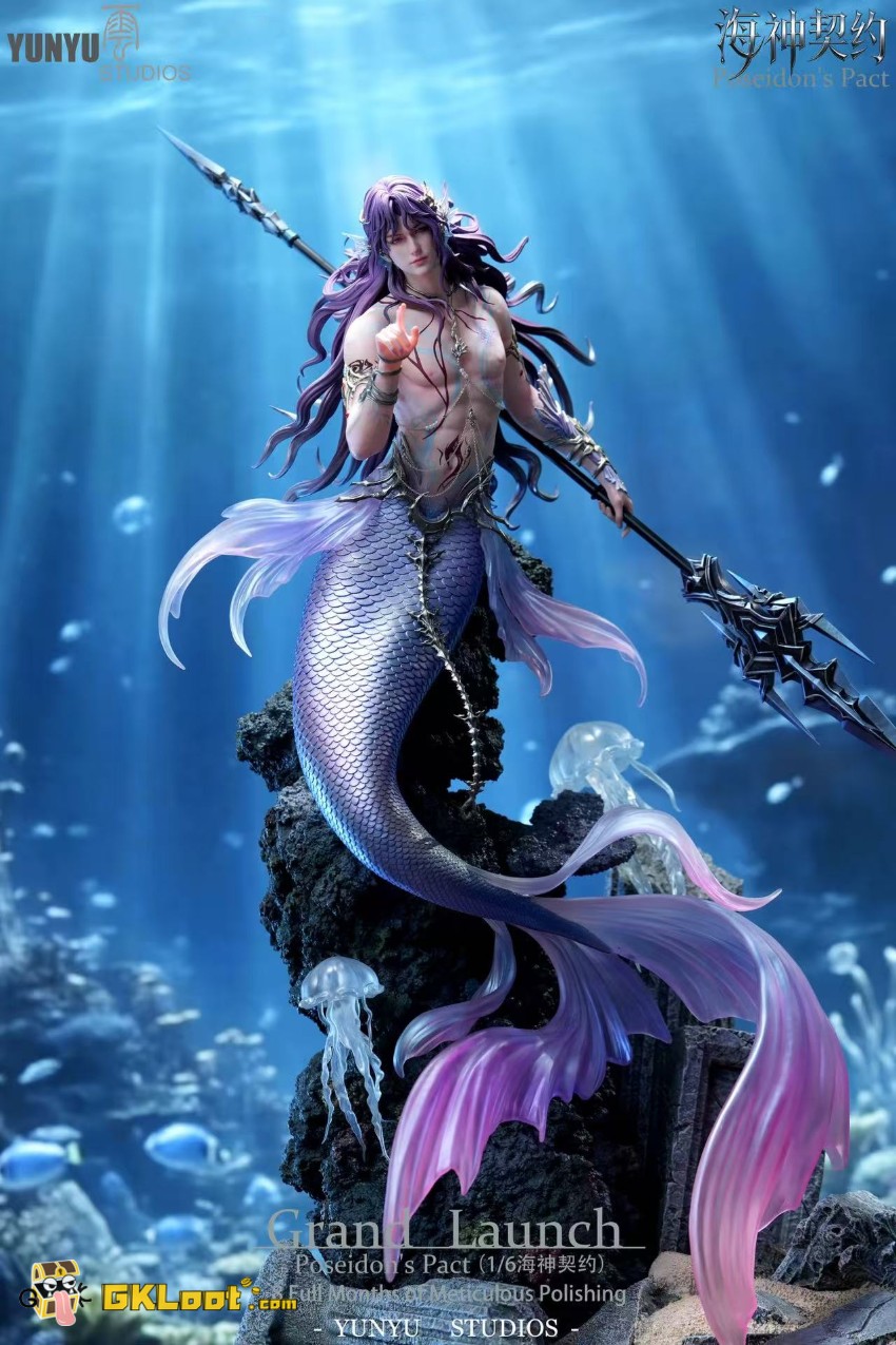 Yunyu Studio 1/6 Love and Deepspace Rafayel Statue - View 29 Yunyu Studio 1/6 Love and Deepspace Rafayel Statue - View 29