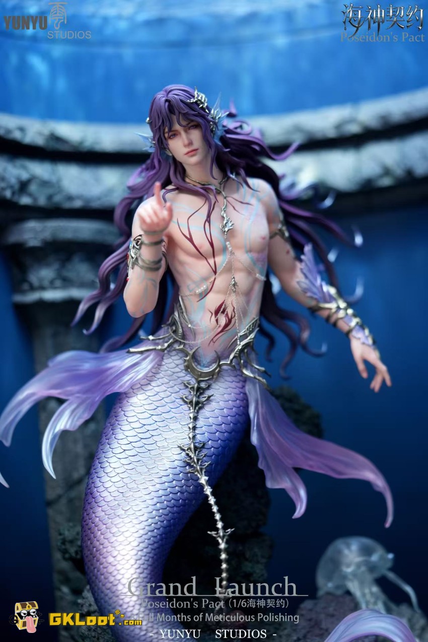Yunyu Studio 1/6 Love and Deepspace Rafayel Statue - View 16 Yunyu Studio 1/6 Love and Deepspace Rafayel Statue - View 16