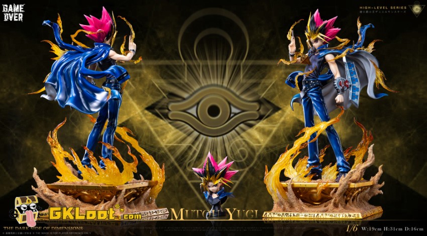 Game Over Studio 1/6 Yu-Gi-Oh! Yugi Muto Statue - View 3 Game Over Studio 1/6 Yu-Gi-Oh! Yugi Muto Statue - View 3