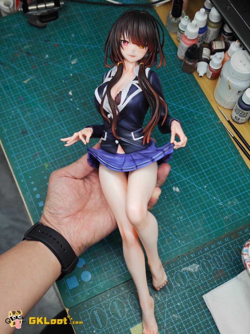 Hui Man Studio Date A Live Tokisaki Kurumi Statue - View 3 Hui Man Studio Date A Live Tokisaki Kurumi Statue - View 3