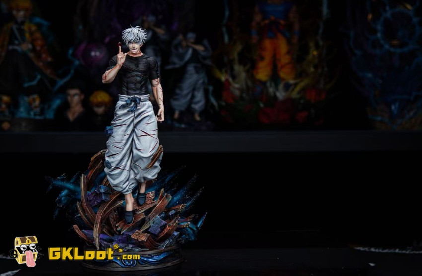 JJking Studio 1/6 Jujutsu Kaisen Satoru Gojo Statue - View 9 JJking Studio 1/6 Jujutsu Kaisen Satoru Gojo Statue - View 9