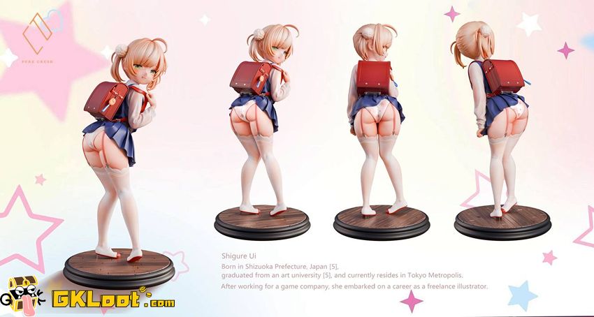 Pure Crush Studio 1/6 VTuber Shigure Ui Statue - View 8 Pure Crush Studio 1/6 VTuber Shigure Ui Statue - View 8