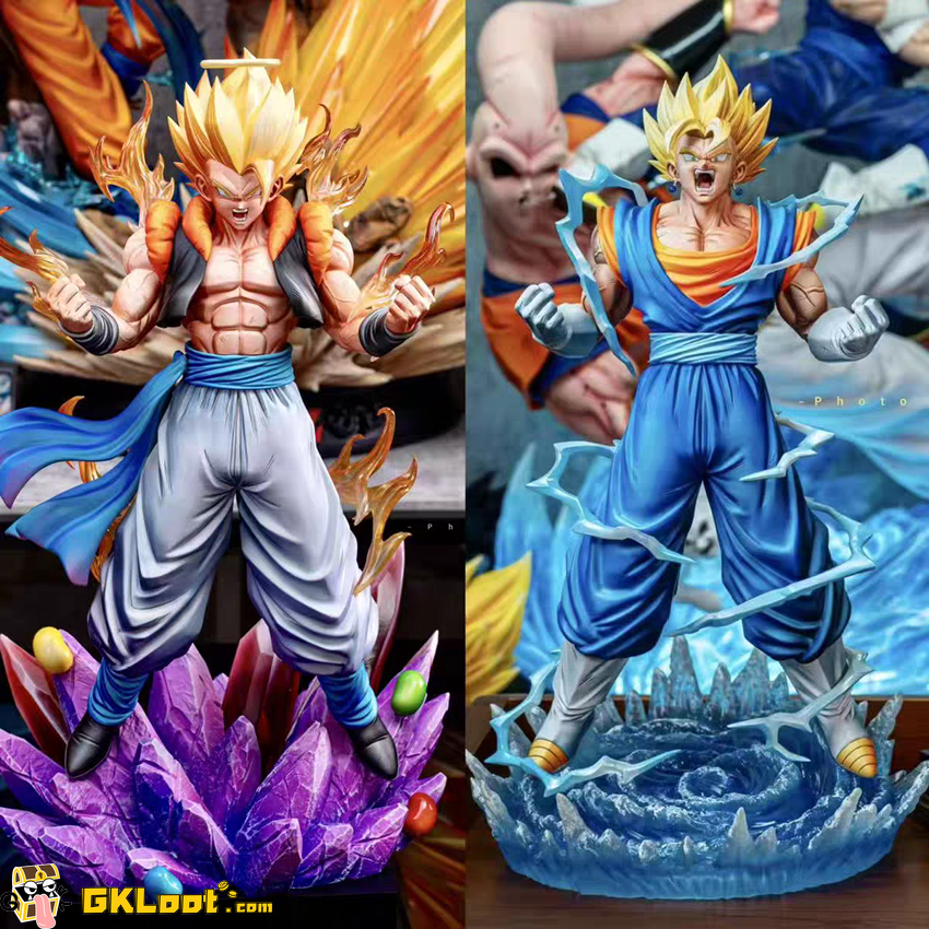 Fusion Force & WDF Studio 1/6 Dragon Ball Gogeta Statue - View 3 Fusion Force & WDF Studio 1/6 Dragon Ball Gogeta Statue - View 3